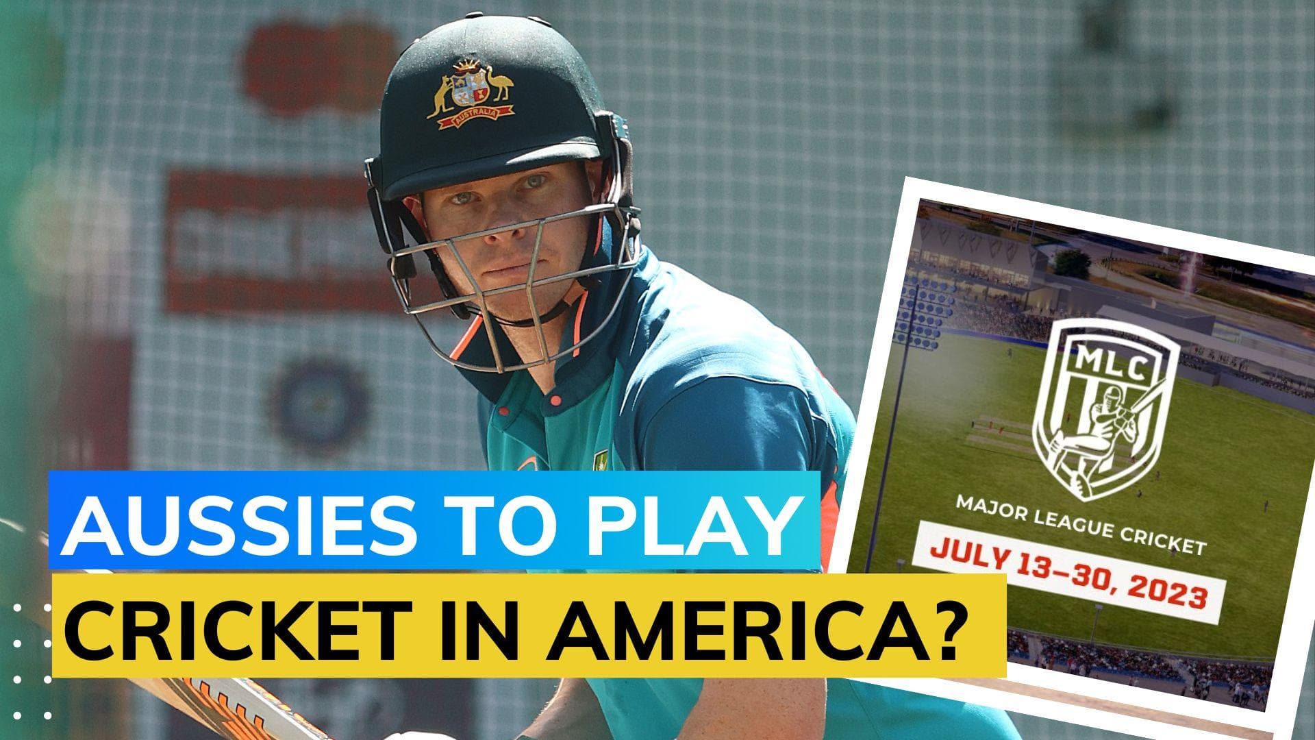 Steve Smith to play in America's Major League Cricket?