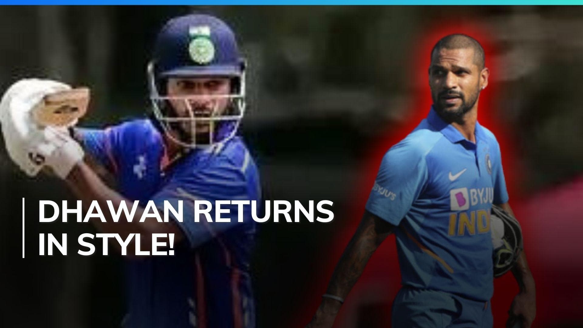 Shikhar Dhawan makes 39 off 28 balls in first match since 2022 | DY Patil T20 Cup