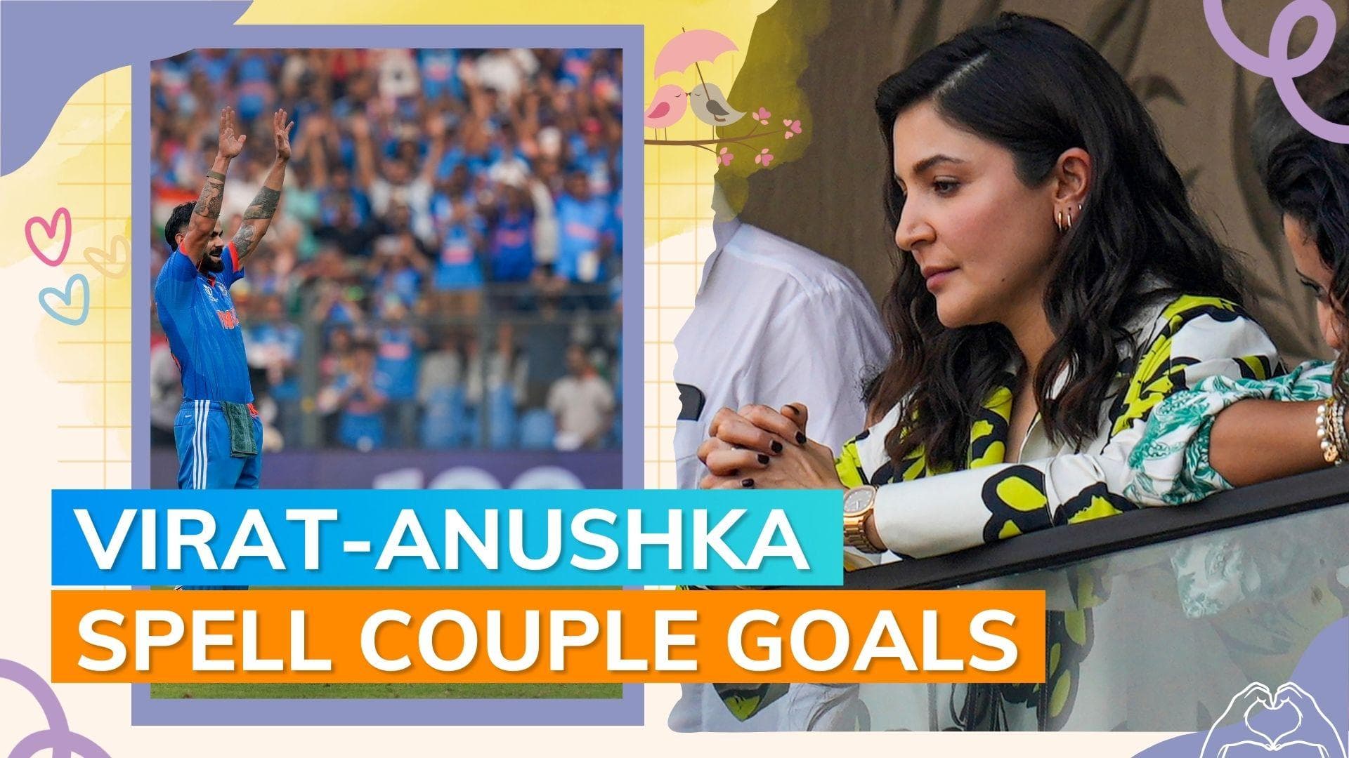 Viral video: Virat Kohli looks for wife Anushka Sharma in stadium; fans call him 'greenest green flag'