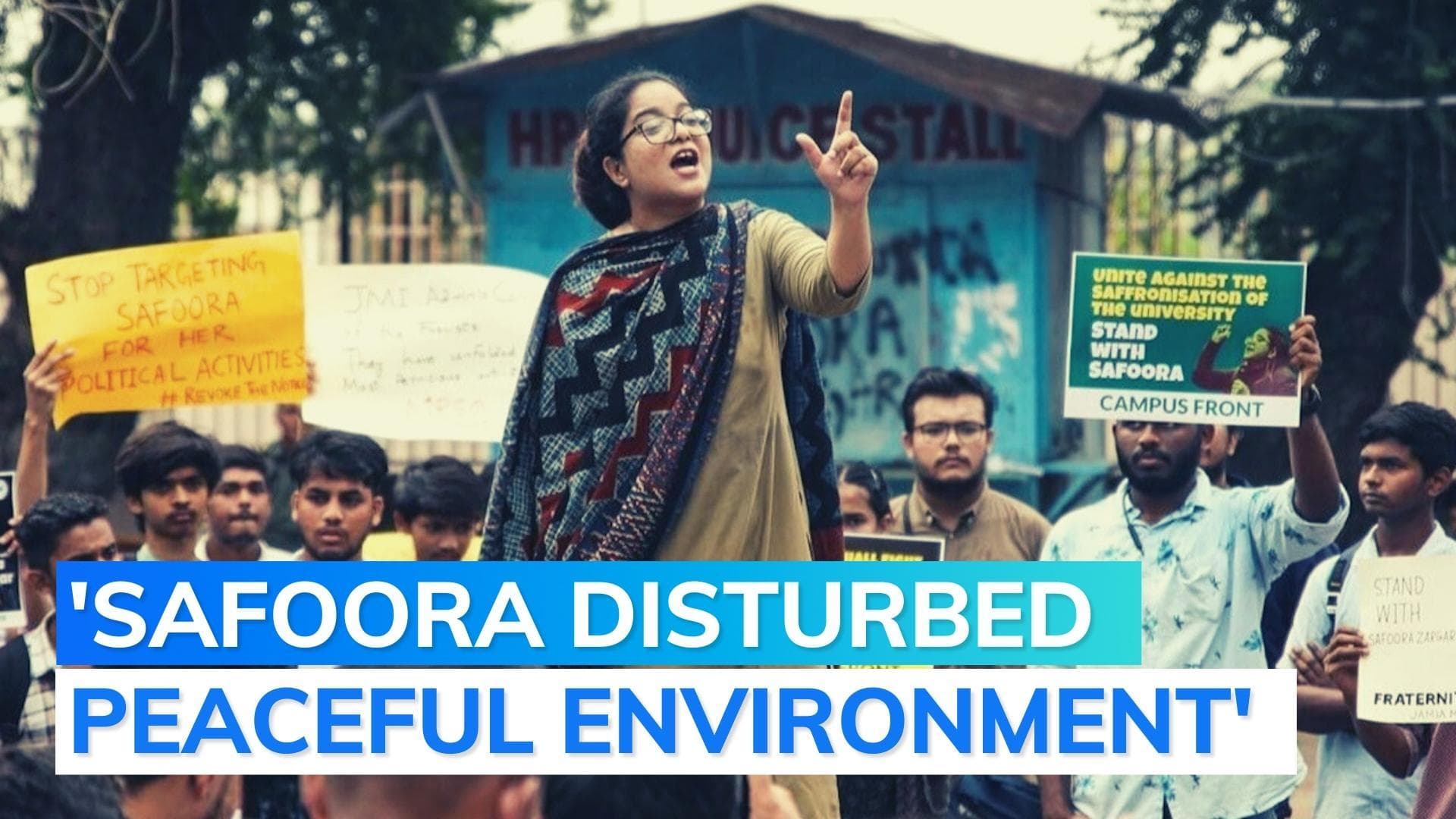 Jamia bans entry of 3 ex-students, including Safoora Zargar, for 'agitating' on campus