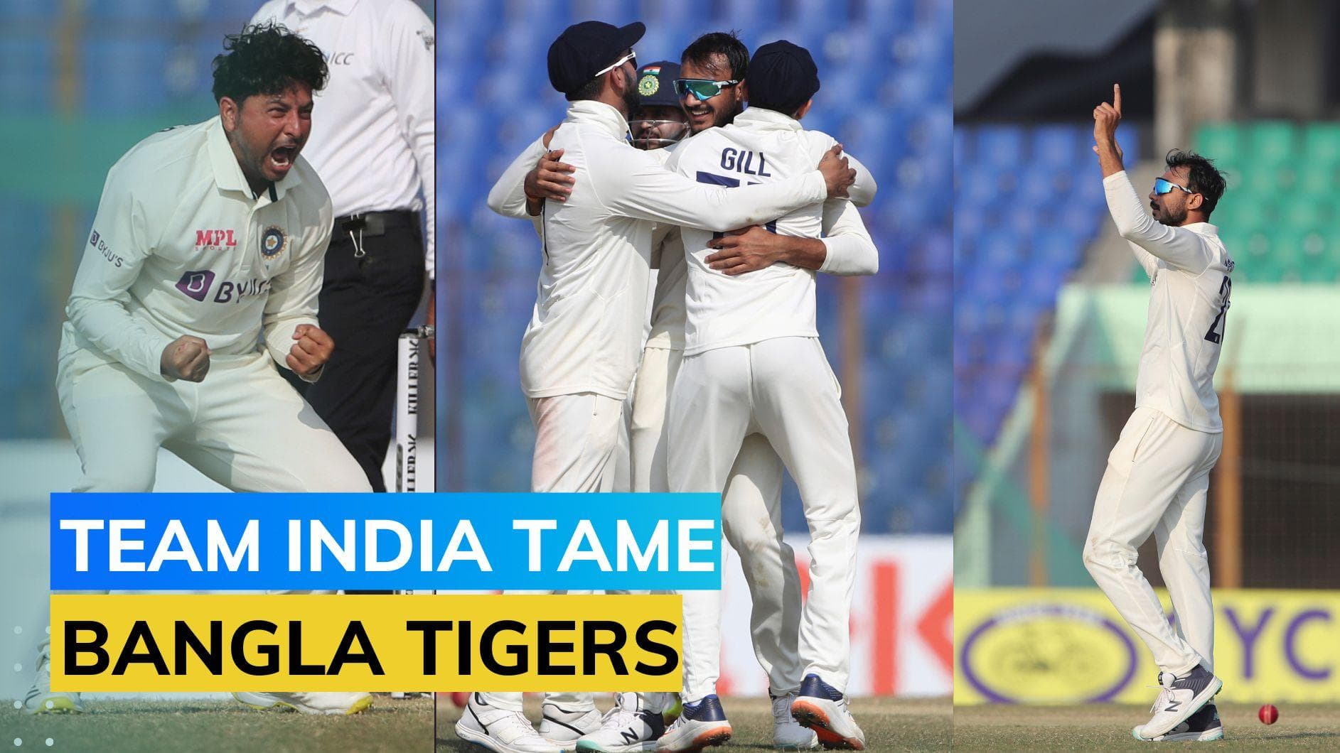 IND vs BAN 1ST TEST: India hand Bangladesh 188-run defeat in Chattogram