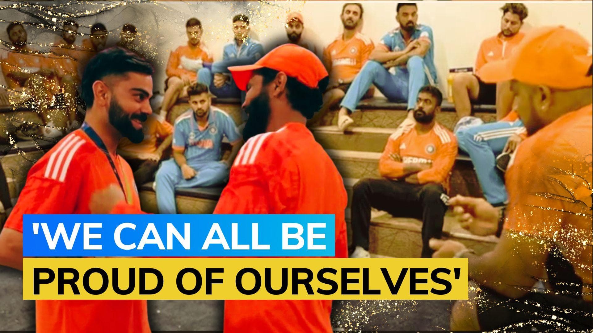 Watch! Virat Kohli wins final 'best fielder medal' in Team India dressing room | World Cup final