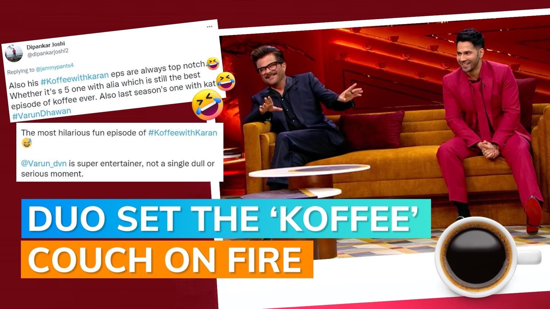 ‘Koffee with Karan 7’ Twitter review: A ‘top notch’ episode featuring Anil Kapoor, Varun Dhawan 
