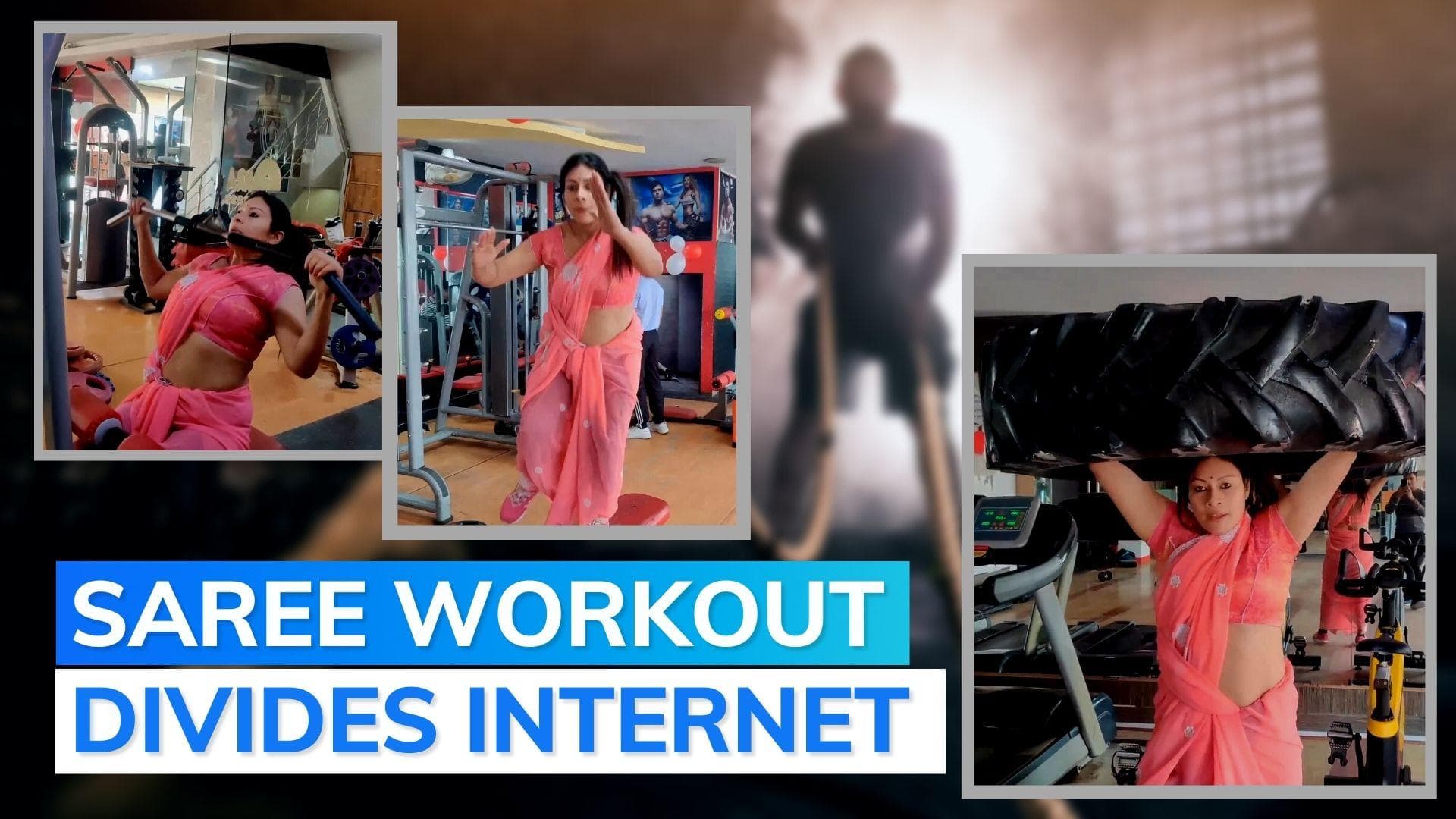 Watch: woman working out in a saree might be the gym motivation you need