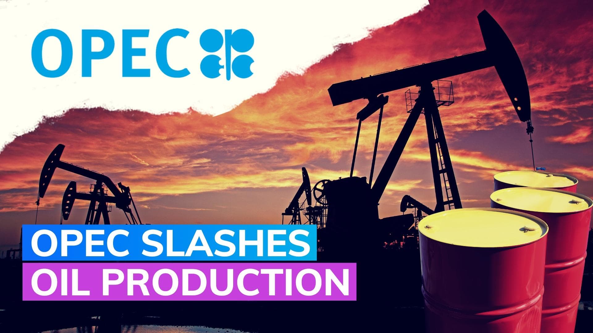 Oil prices surge after OPEC announces production cut