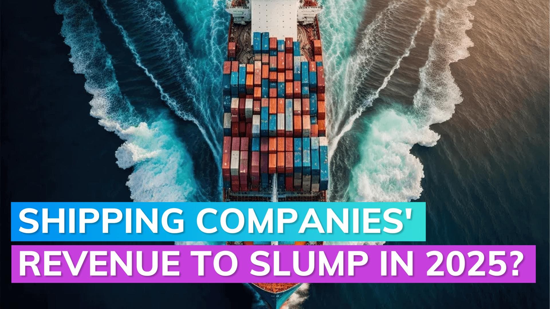 Shipping companies may see continued revenue decline in FY25: Crisil