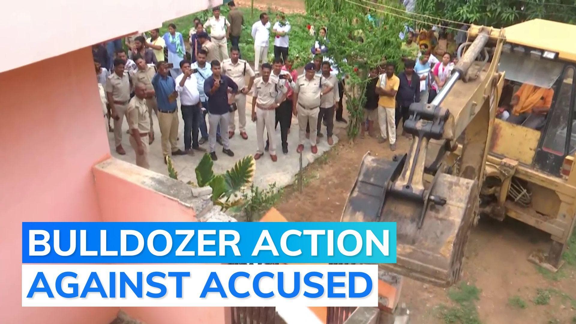 MP urination row: Dalits, tribals protest; govt demolishes part of property of accused