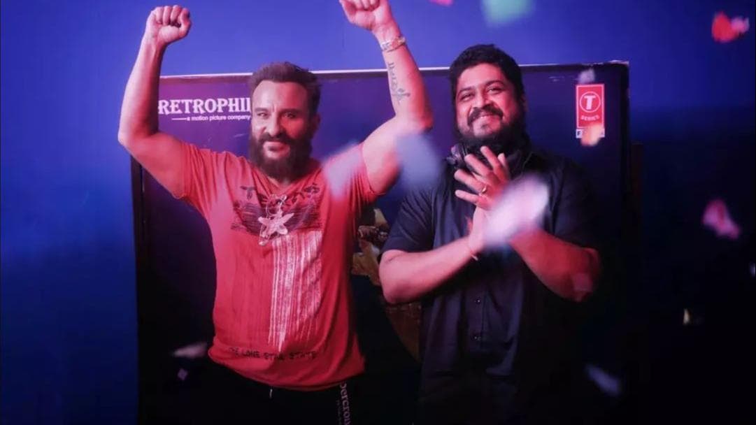 'Adipurush': Saif Ali Khan wraps filming, Director Om Raut shares pictures