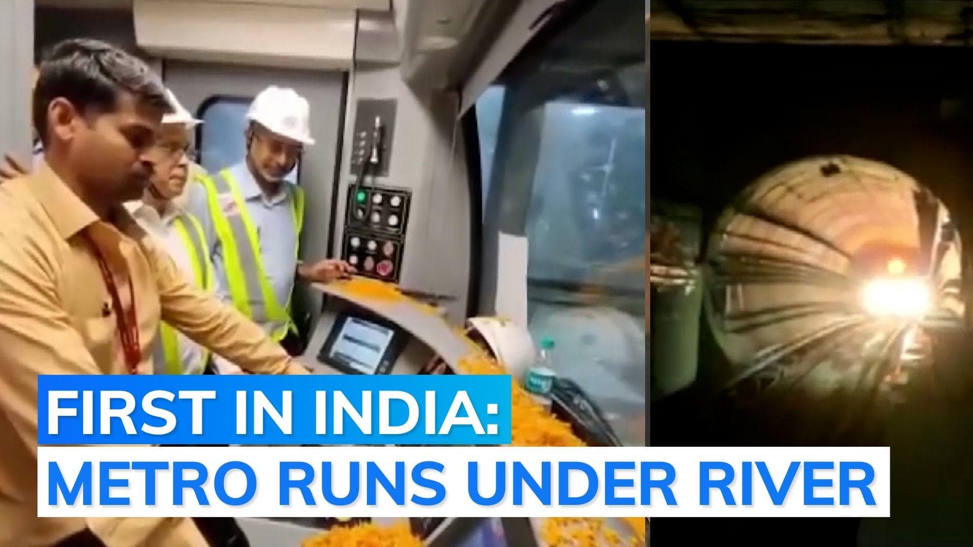 Watch | Metro runs under river, reaches Howrah from Kolkata 