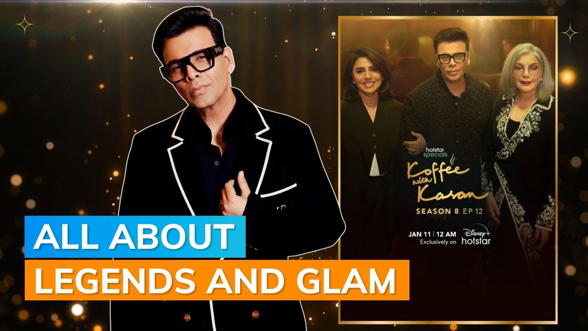 ‘Koffee With Karan 8’: Neetu Kapoor, Zeenat Aman are ready to bring their charm to the ‘Koffee’ couch