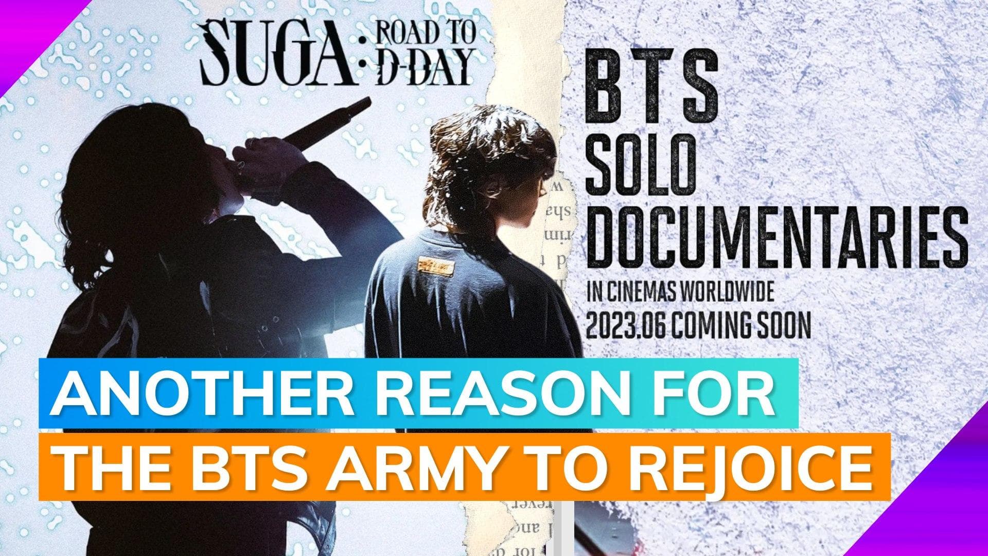 BTS will break the fourth wall, With J-Hope and Suga bringing their lone stories to the big screen