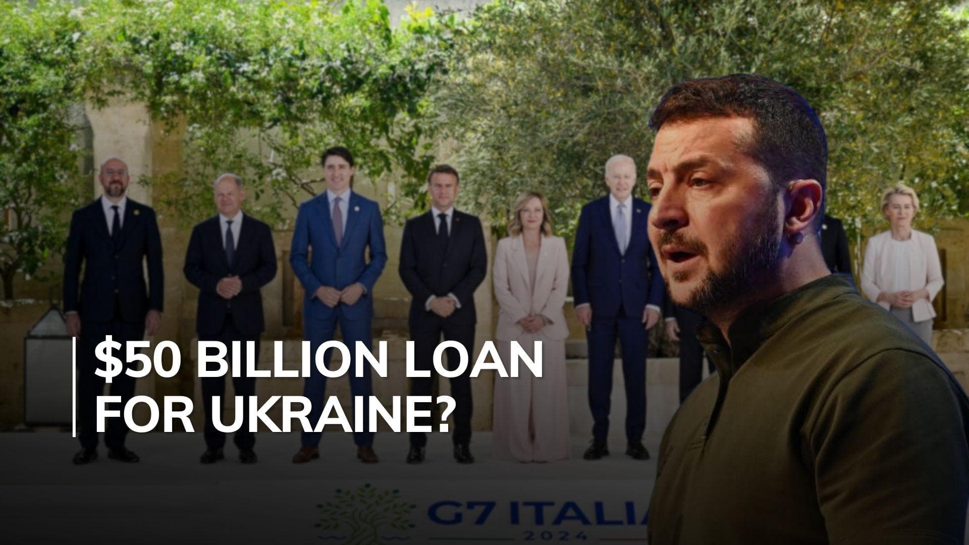 G7 leaders reach 'political deal' on new Ukraine funds: US