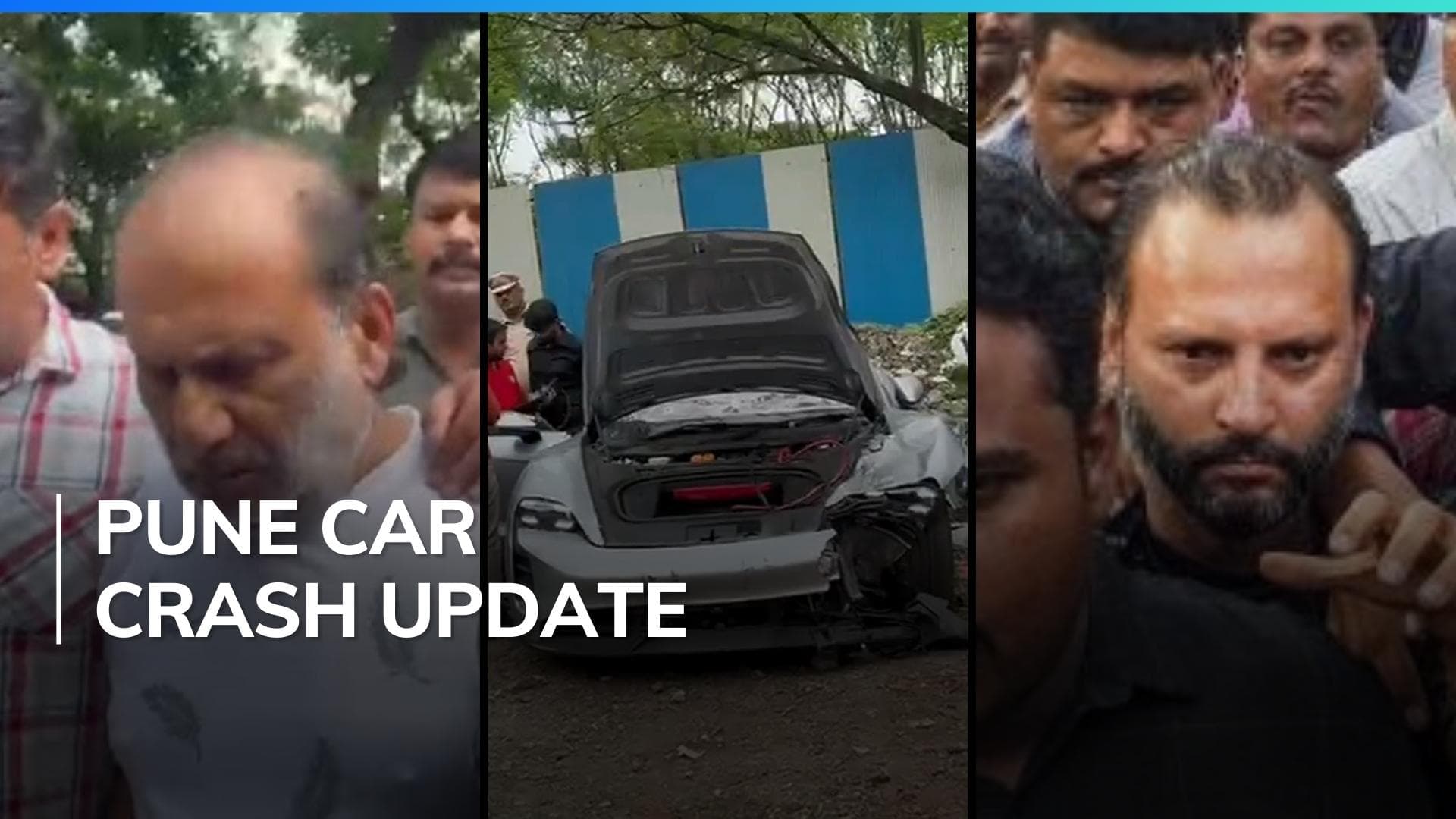 Porsche car crash: minor's father in police custody in driver kidnapping case