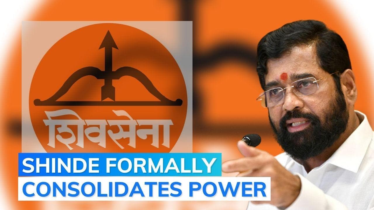 Eknath Shinde named new Shiv Sena chief in first key meet after EC recognition
