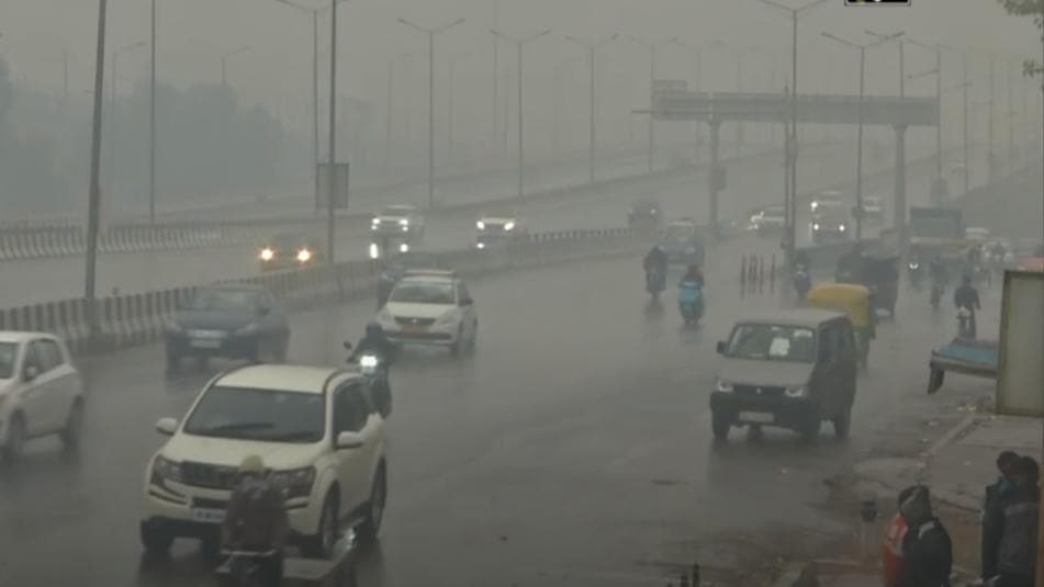 उत्तर भारत में ठंड का कहर जारी, दिल्ली एनसीआर में बारिश