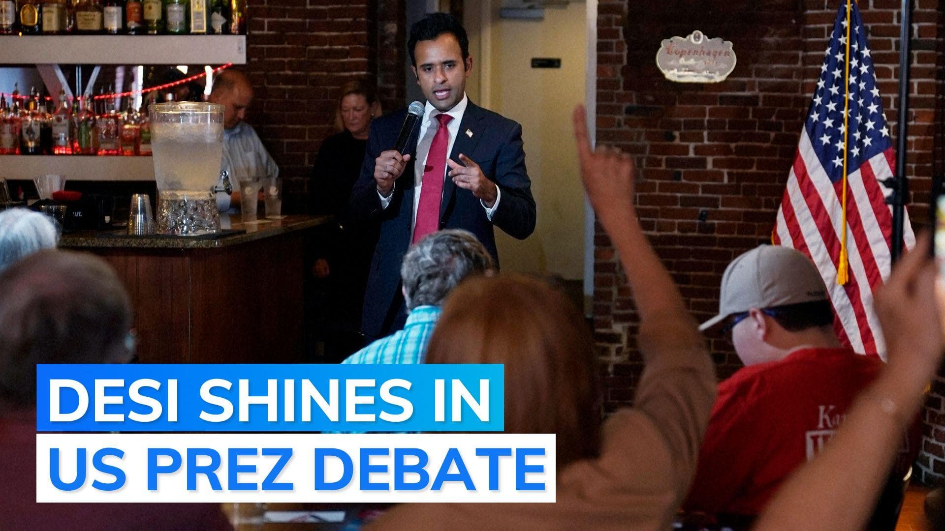 Indian-American White House hopeful Vivek Ramaswamy shines at GOP debate