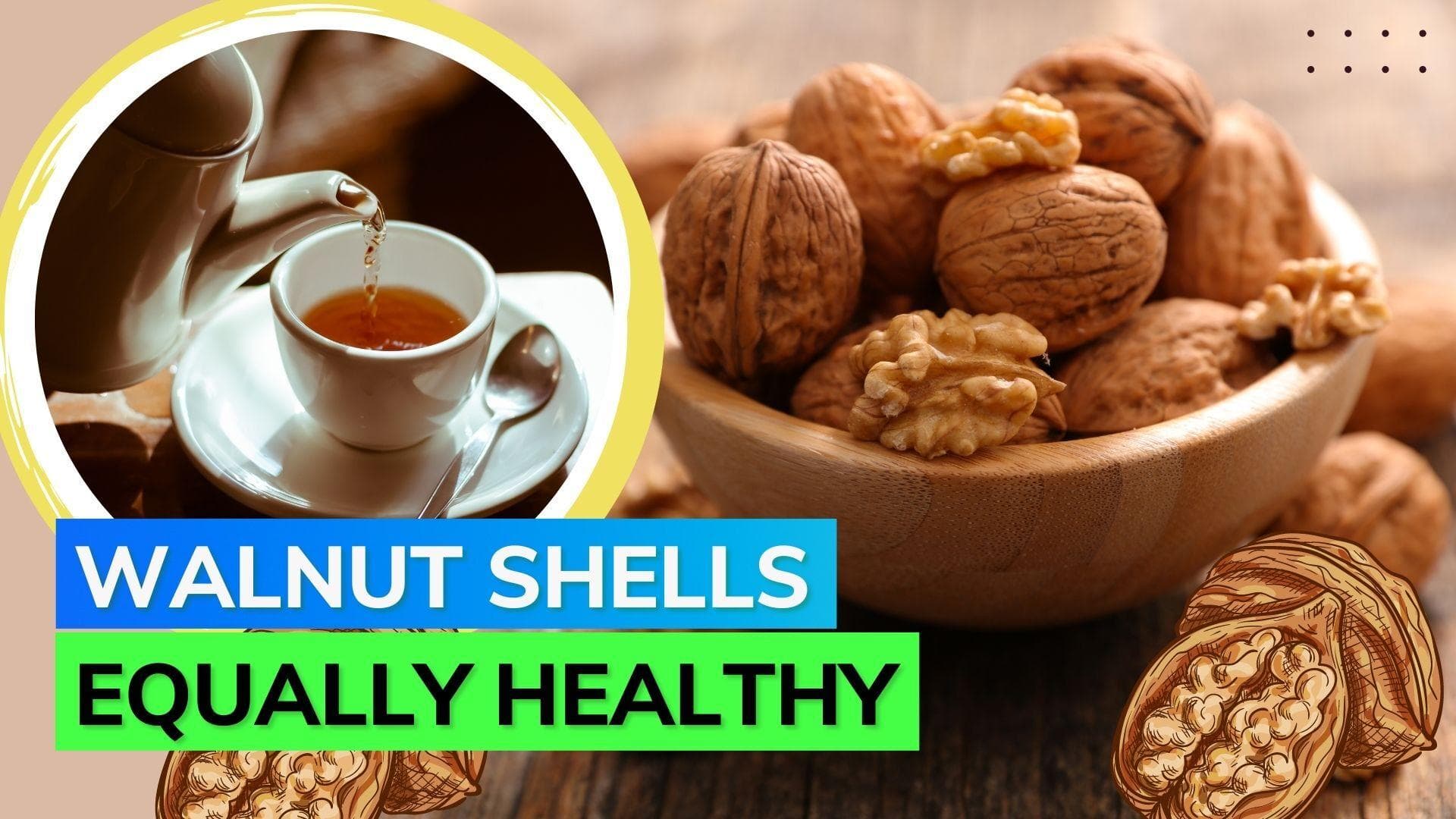 Know how to make the best utilisation of walnut shells 