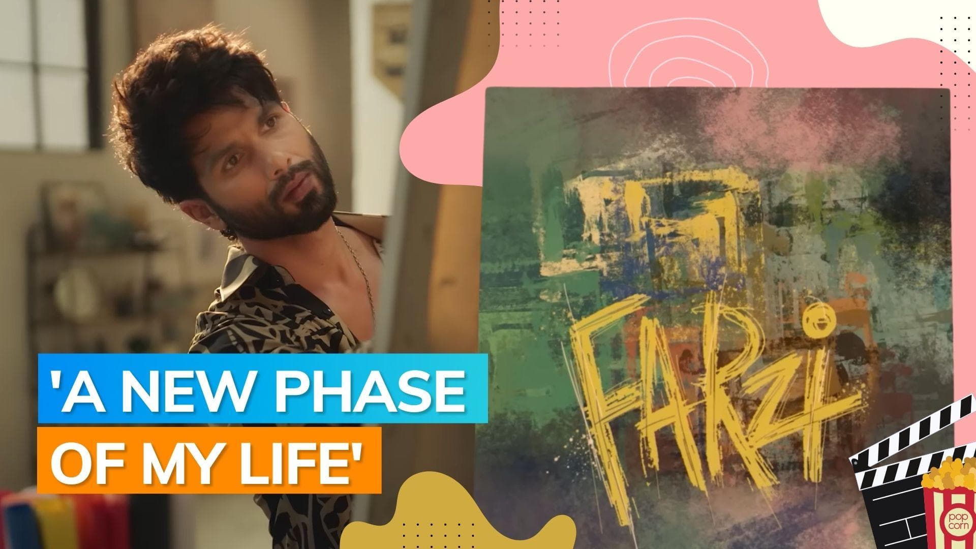 'Farzi' teaser: Shahid Kapoor turns artist and talks about 'new phase' of his life in his OTT debut