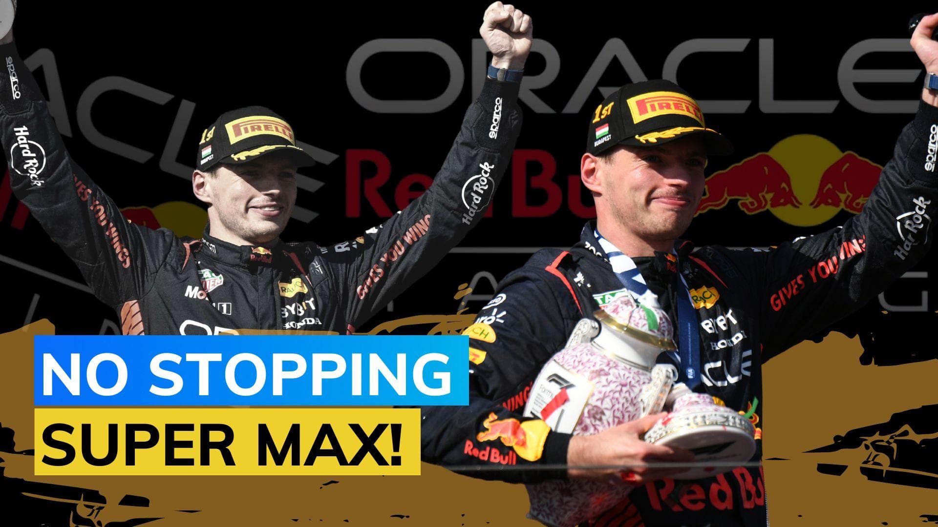 Hungarian Grand Prix: Max Verstappen's dominant victory sets wins record for Red Bull F1 Team