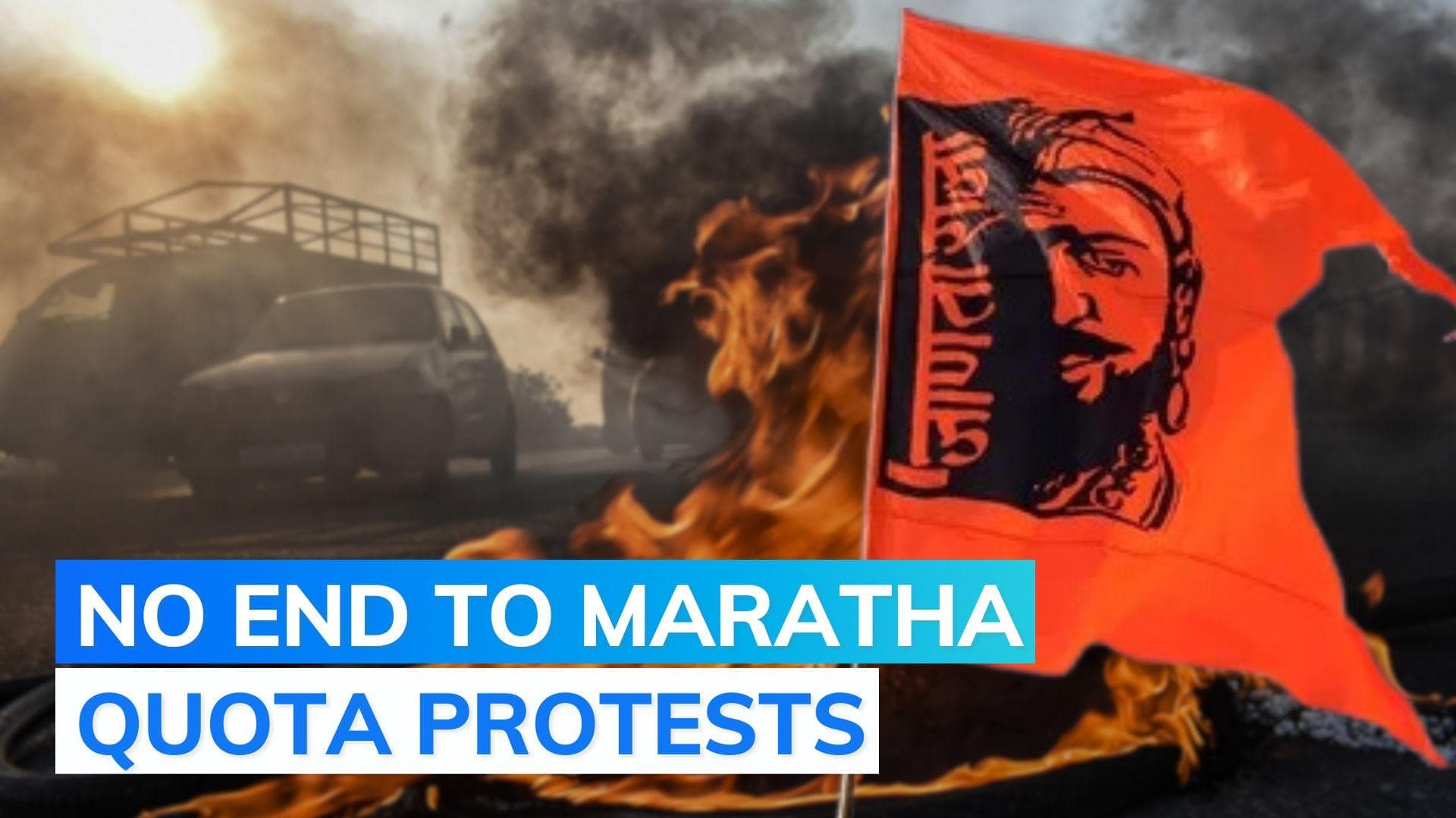 Pro-Maratha quota protesters block Mumbai-Bengaluru Highway, traffic affected