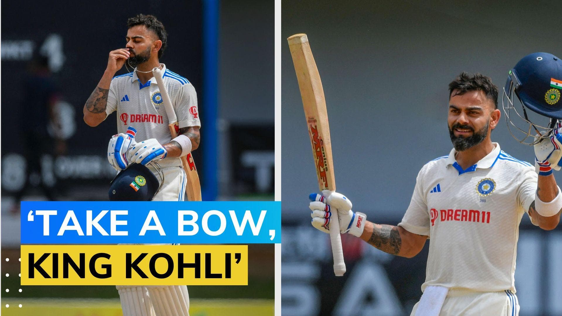 Virat Kohli: How cricket fraternity reacted to Indian stalwart’s 76th international hundred | IND vs WI