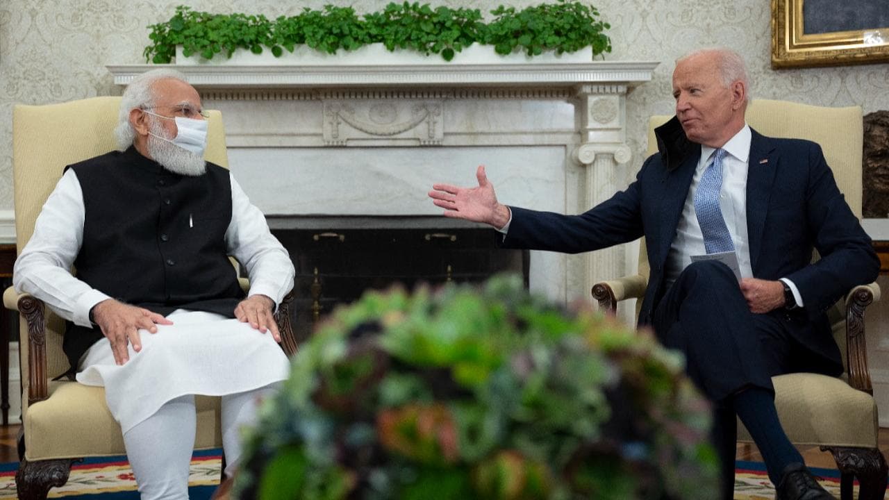 PM Modi meets U.S. President Joe Biden, pitches for trade and technology 