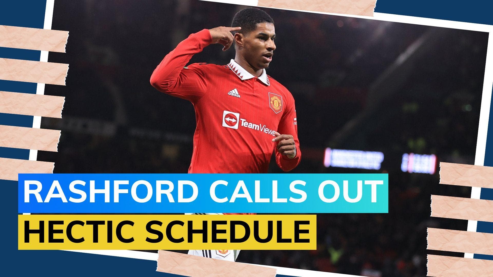 Marcus Rashford: England forward believes top footballers are 'forced' to play too many games