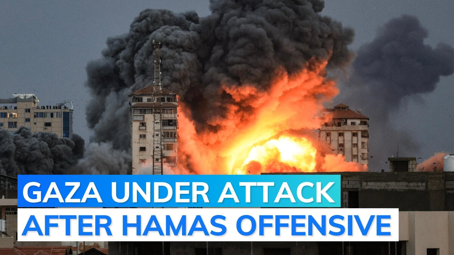 Hamas assault: dozens dead in fighting, retaliation; US condemns attack on Israel