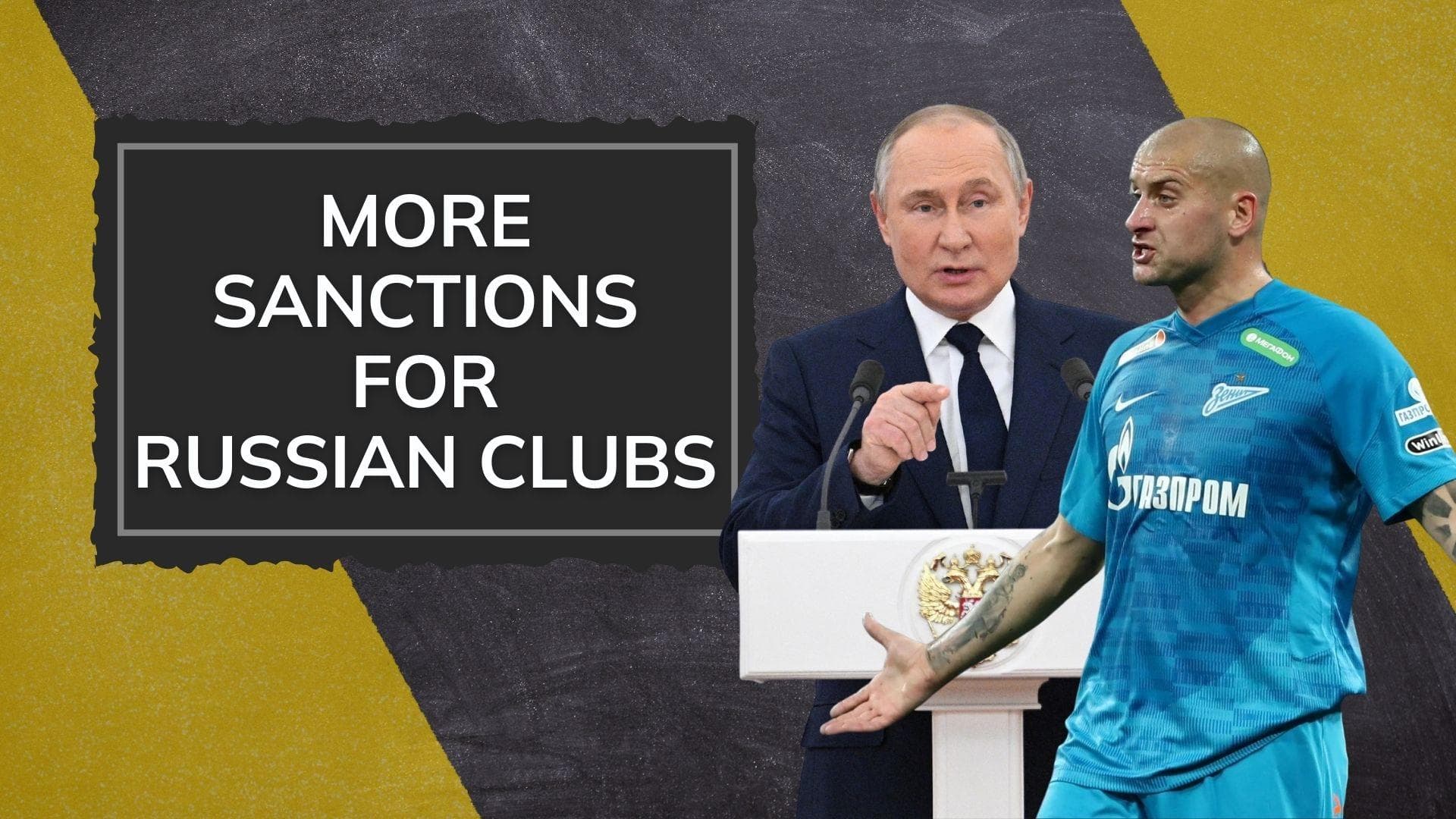 Ukraine War: UEFA bans Russian football clubs from playing in all competitions 