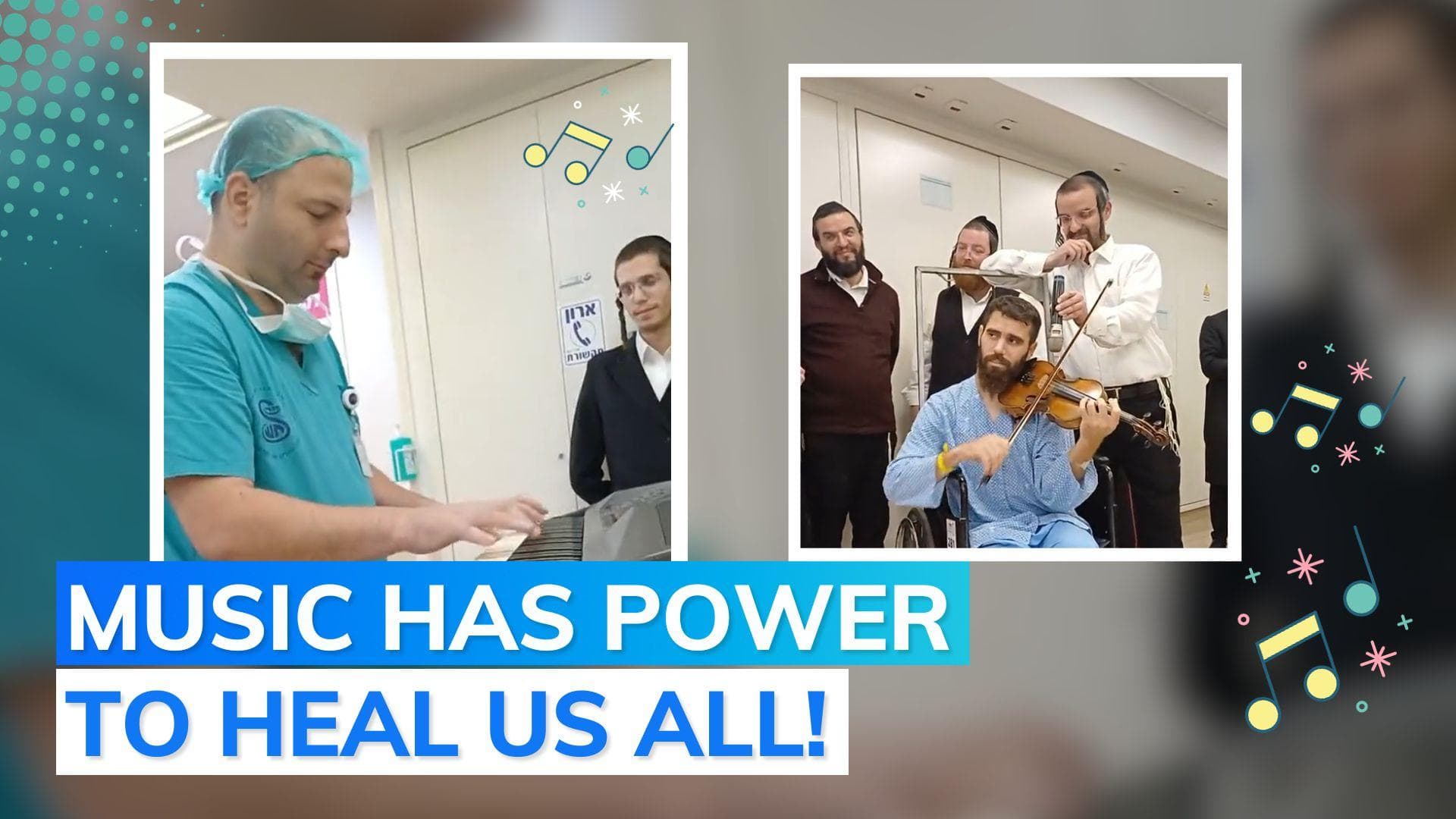 Injured Israeli soldier plays Egyptian song with Arab doctor who is treating him