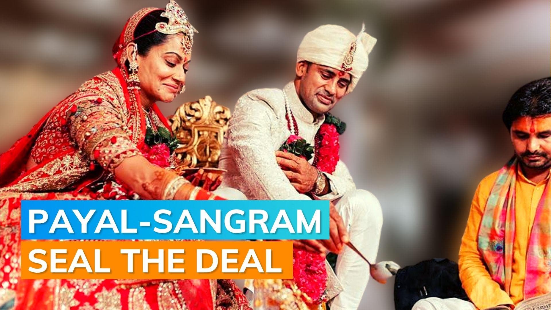 Payal Rohatgi and Sangram Singh tie the knot in an intimate ceremony, wedding pictures are now out! 