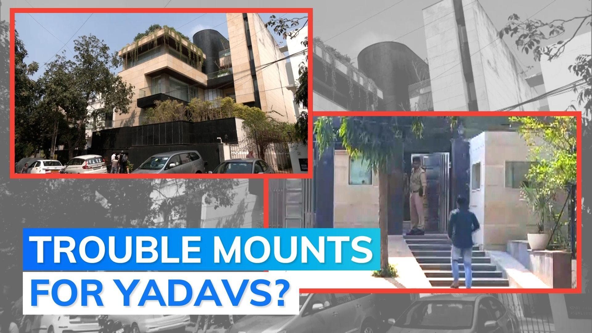 Watch: Bihar deputy CM Tejashwi Yadav's Delhi residence raided by ED in IRCTC scam case