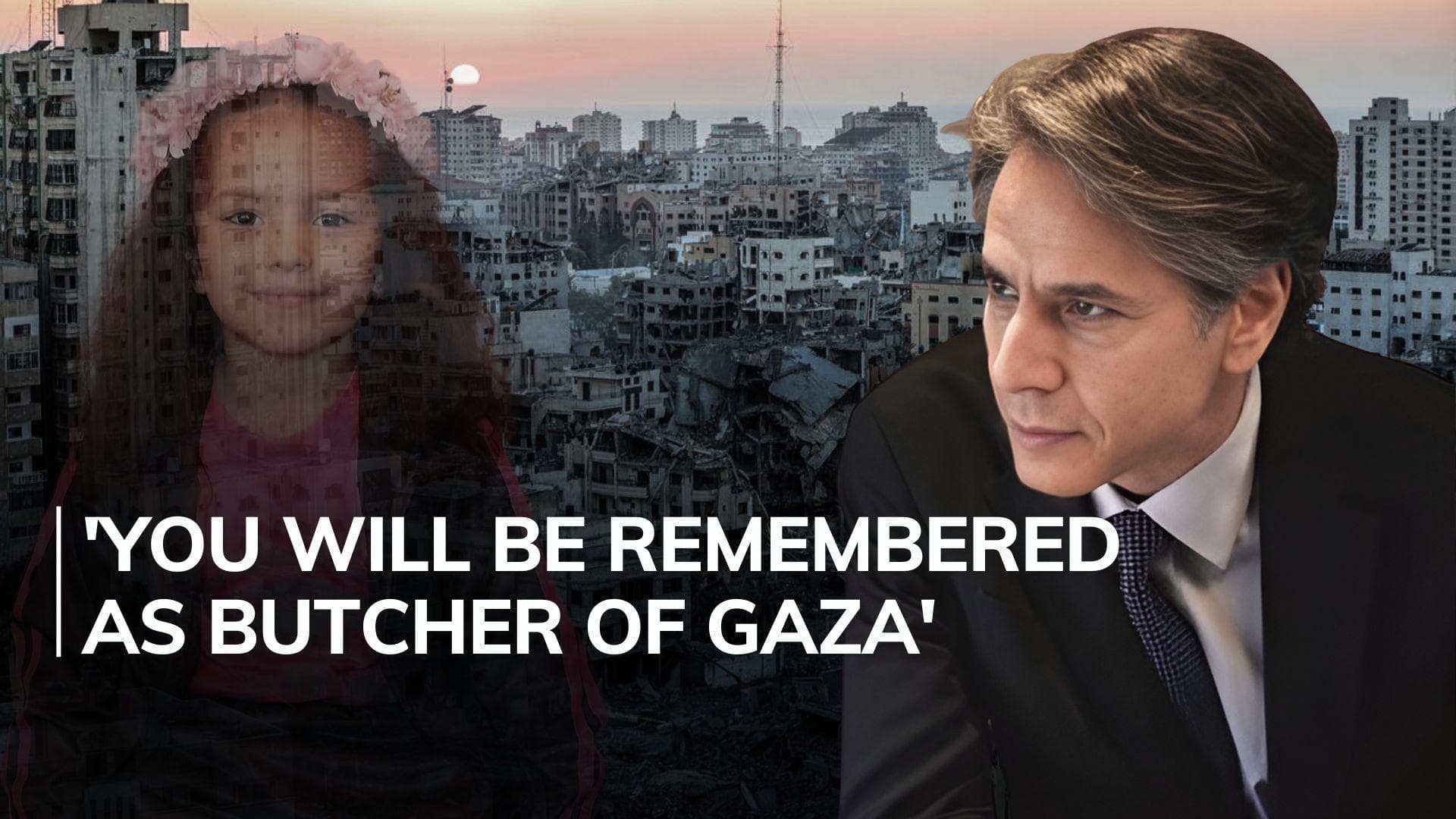 Gaza protesters interrupt Antony Blinken's testimony at US Congress 