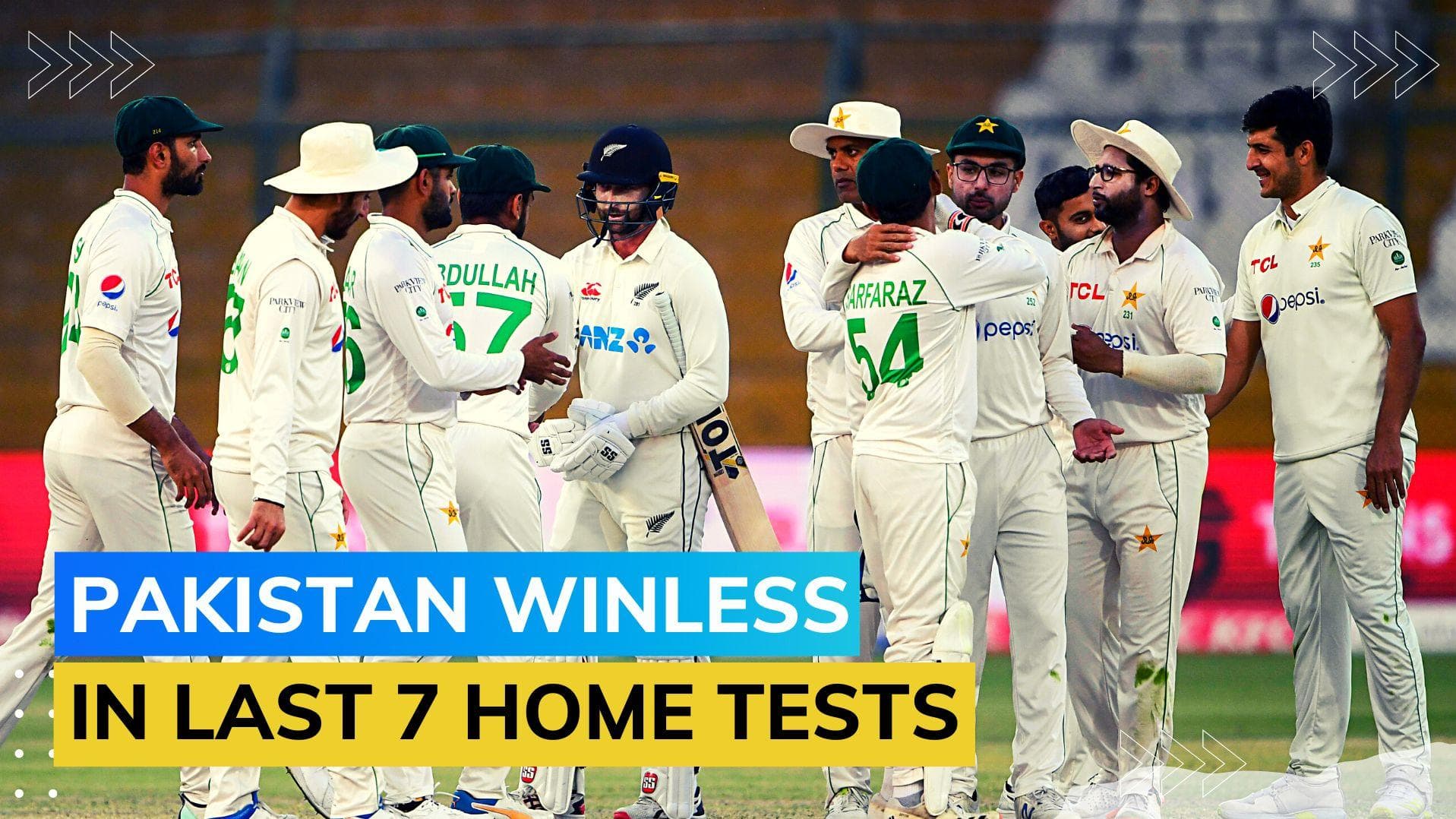 PAK vs NZ 1st Test: Pakistan avoid defeat as bad light results in a draw