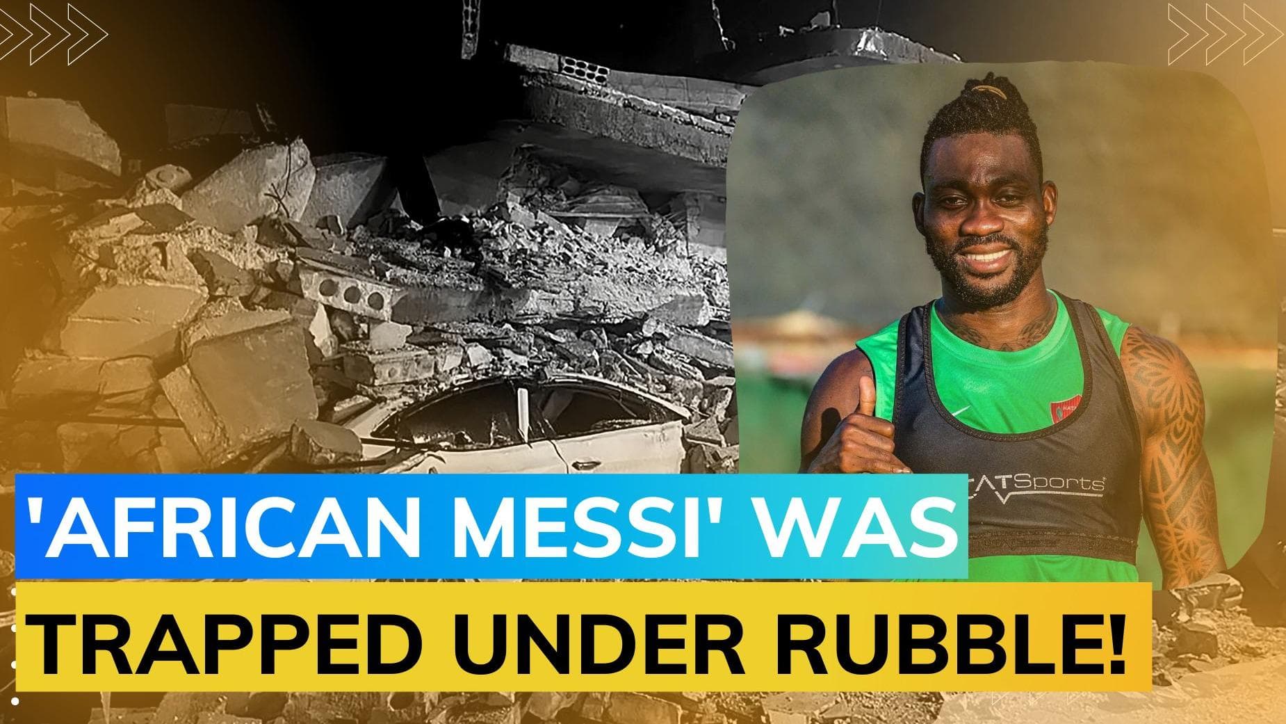 Turkey Earthquake: Ghana footballer Christian Atsu rescued from rubble - Reports