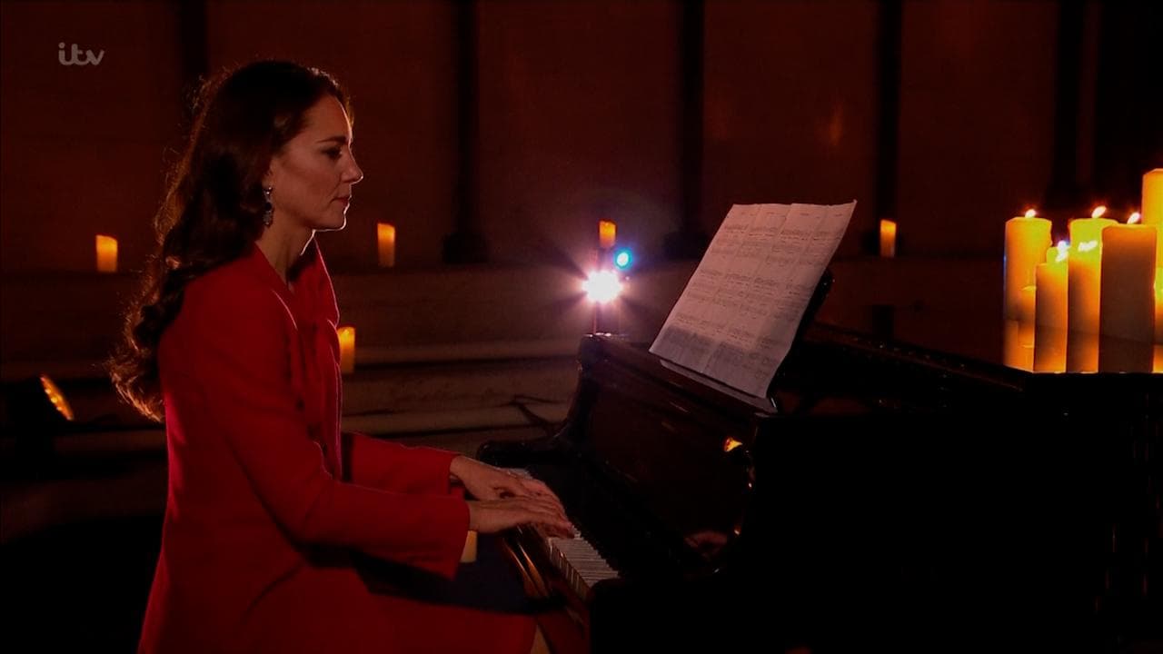 Watch: At Royal Carol Concert, Duchess of Cambridge plays piano in public for the first time