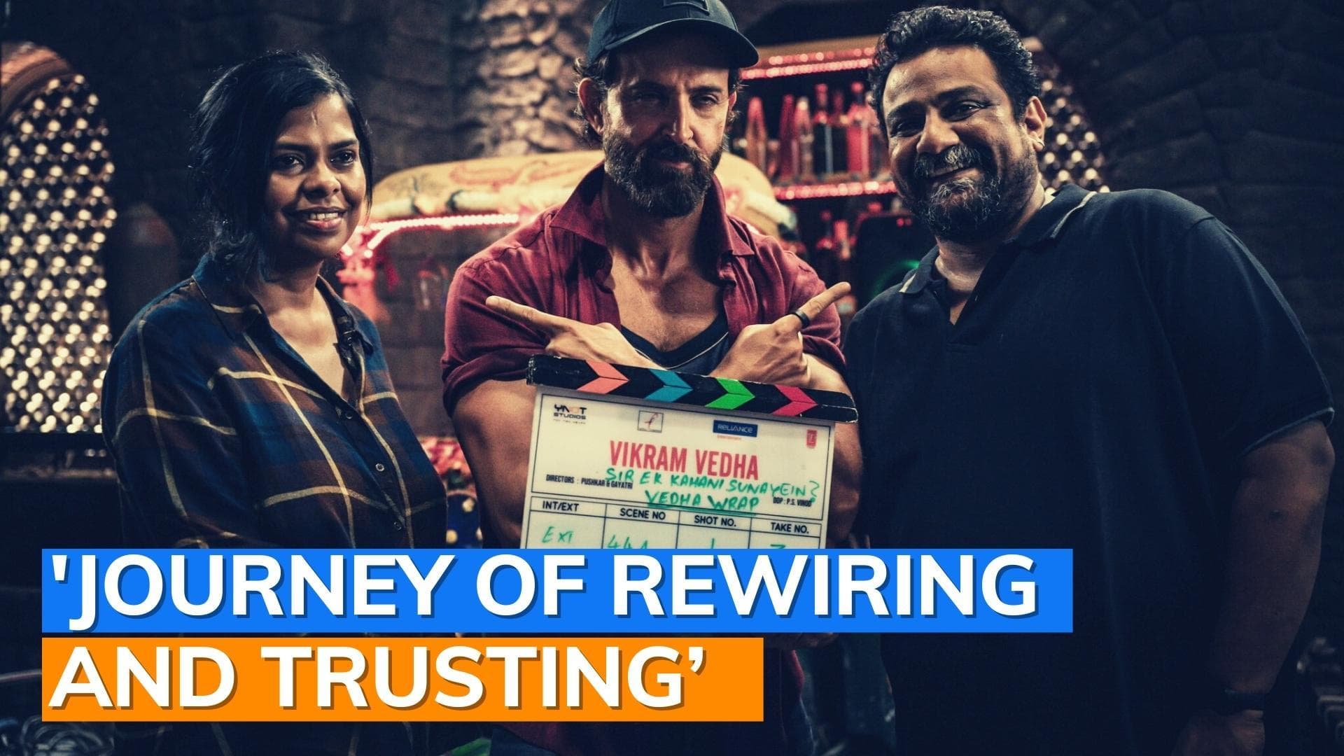 ‘Vikram Vedha:’ Hrithik Roshan wraps up shoot, reflects on his film journey