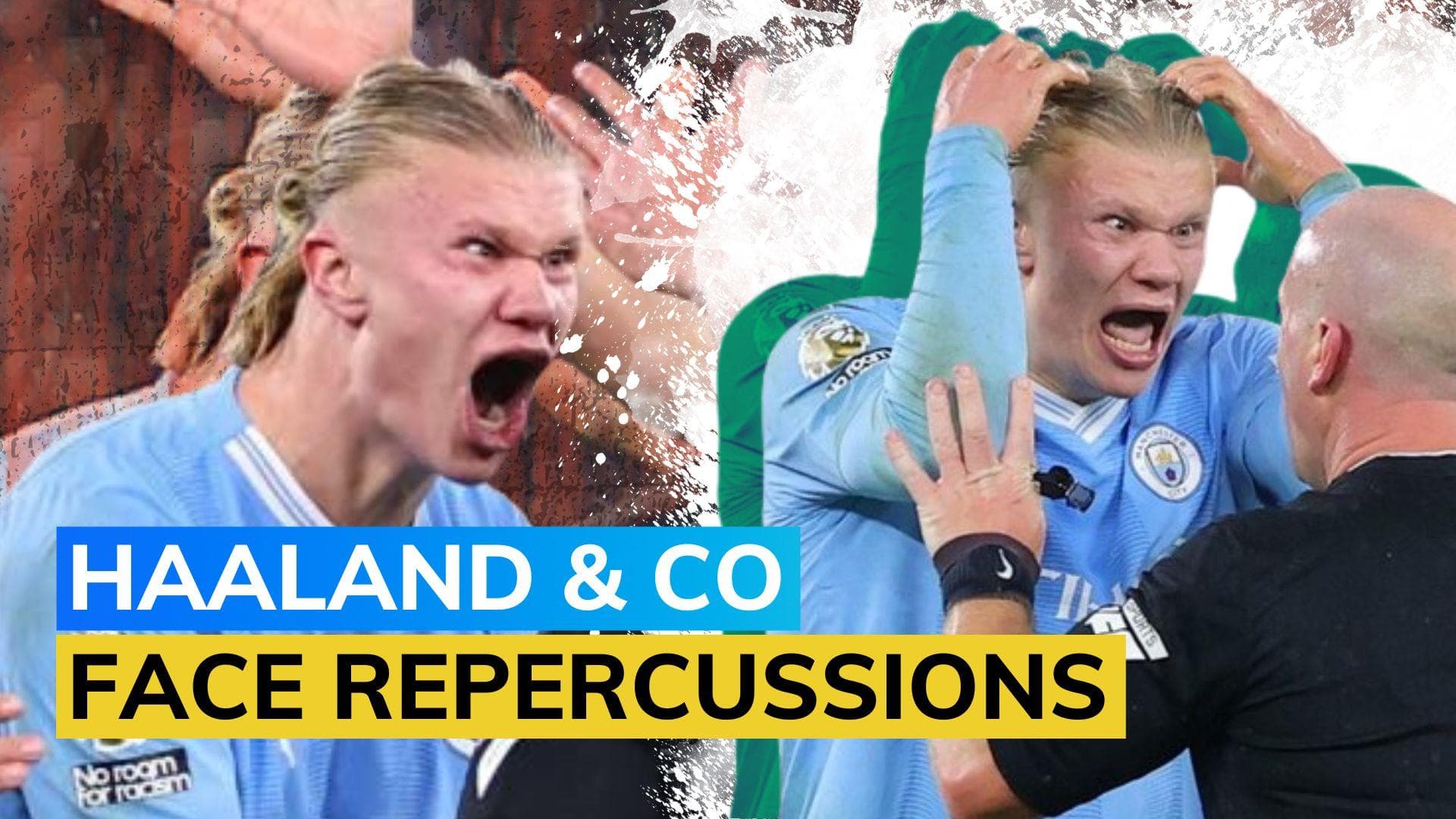 Manchester City charged by FA after referee-player drama in high-octane Tottenham clash