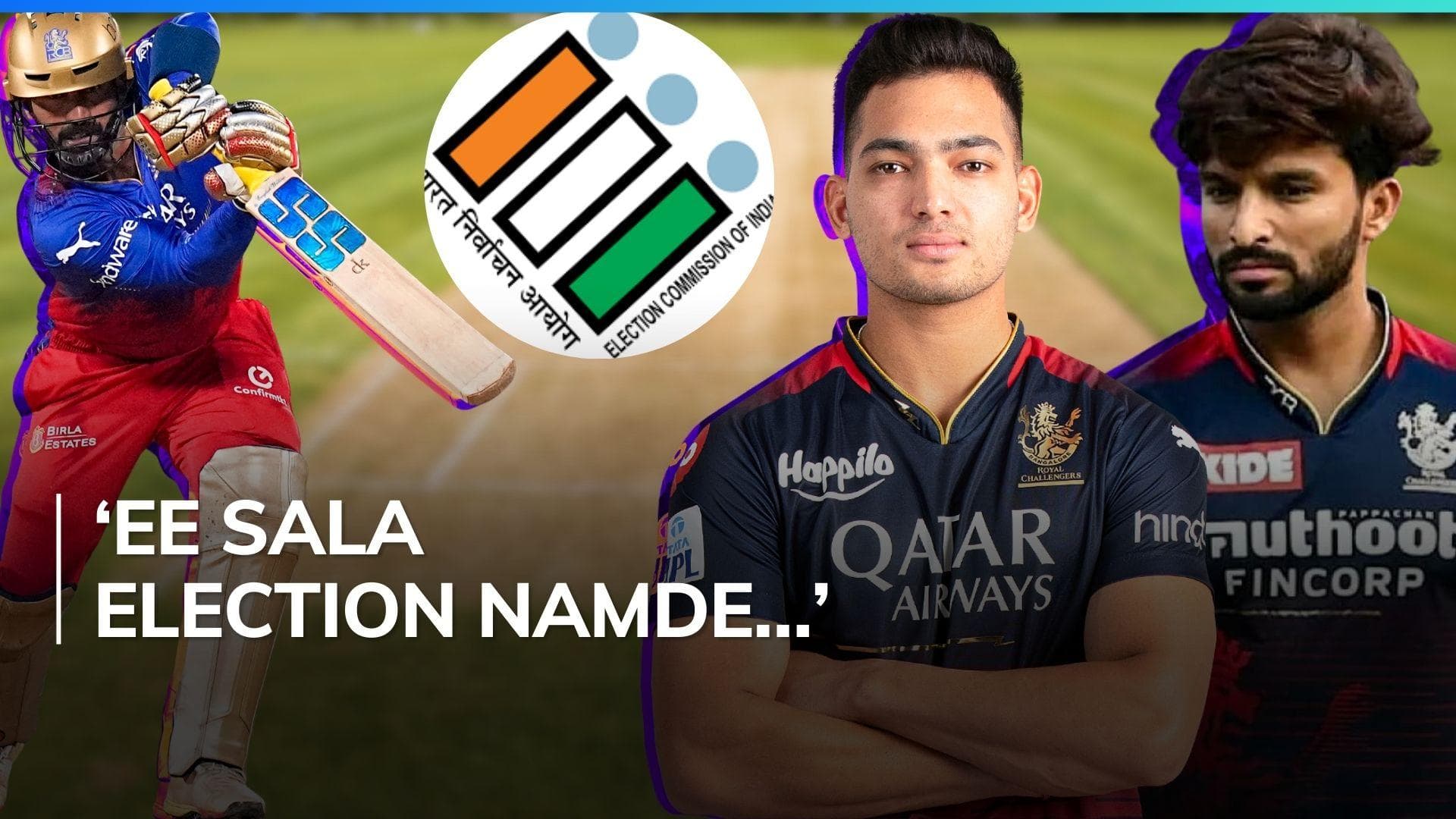 Election Commission joins IPL craze, RCB stars urge voters to poll