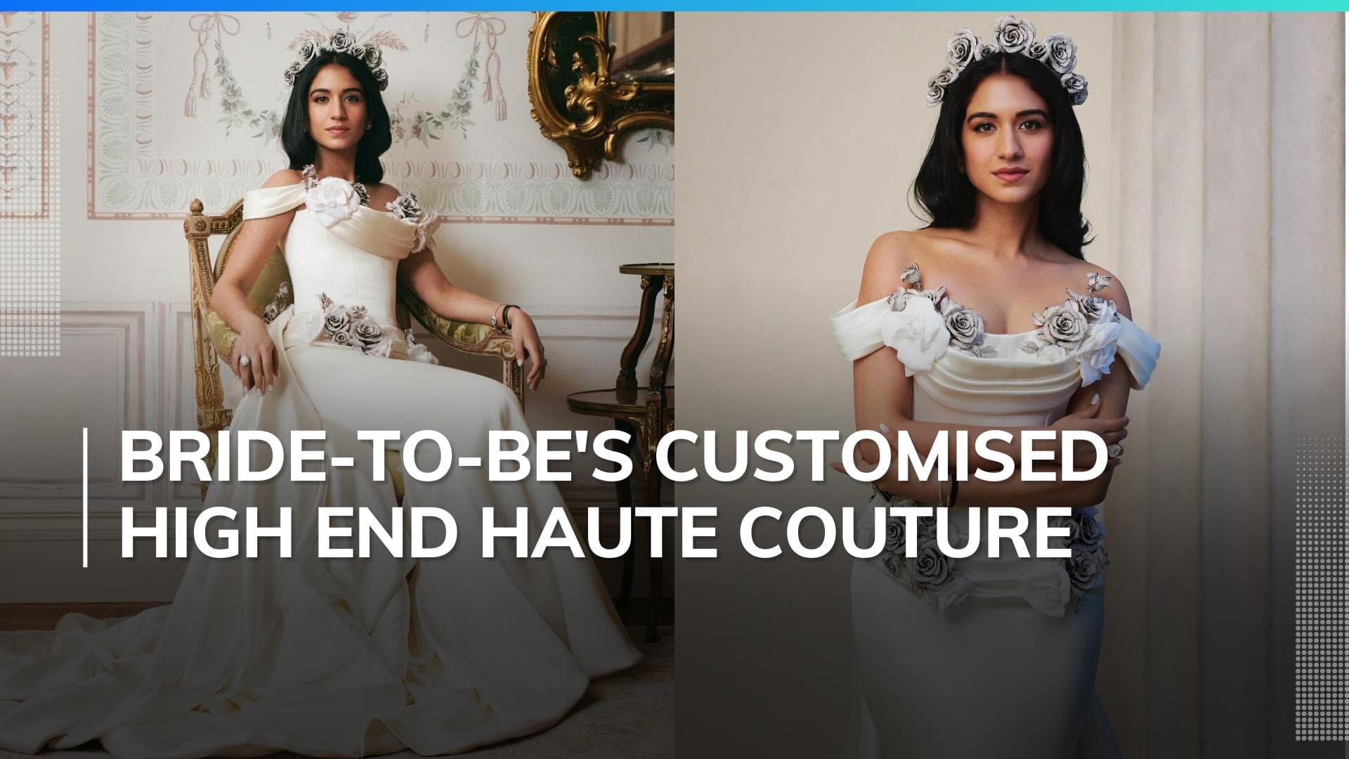 Radhika Merchant picks luxurious white satin gown for Italy pre-wedding, exudes princess vibes