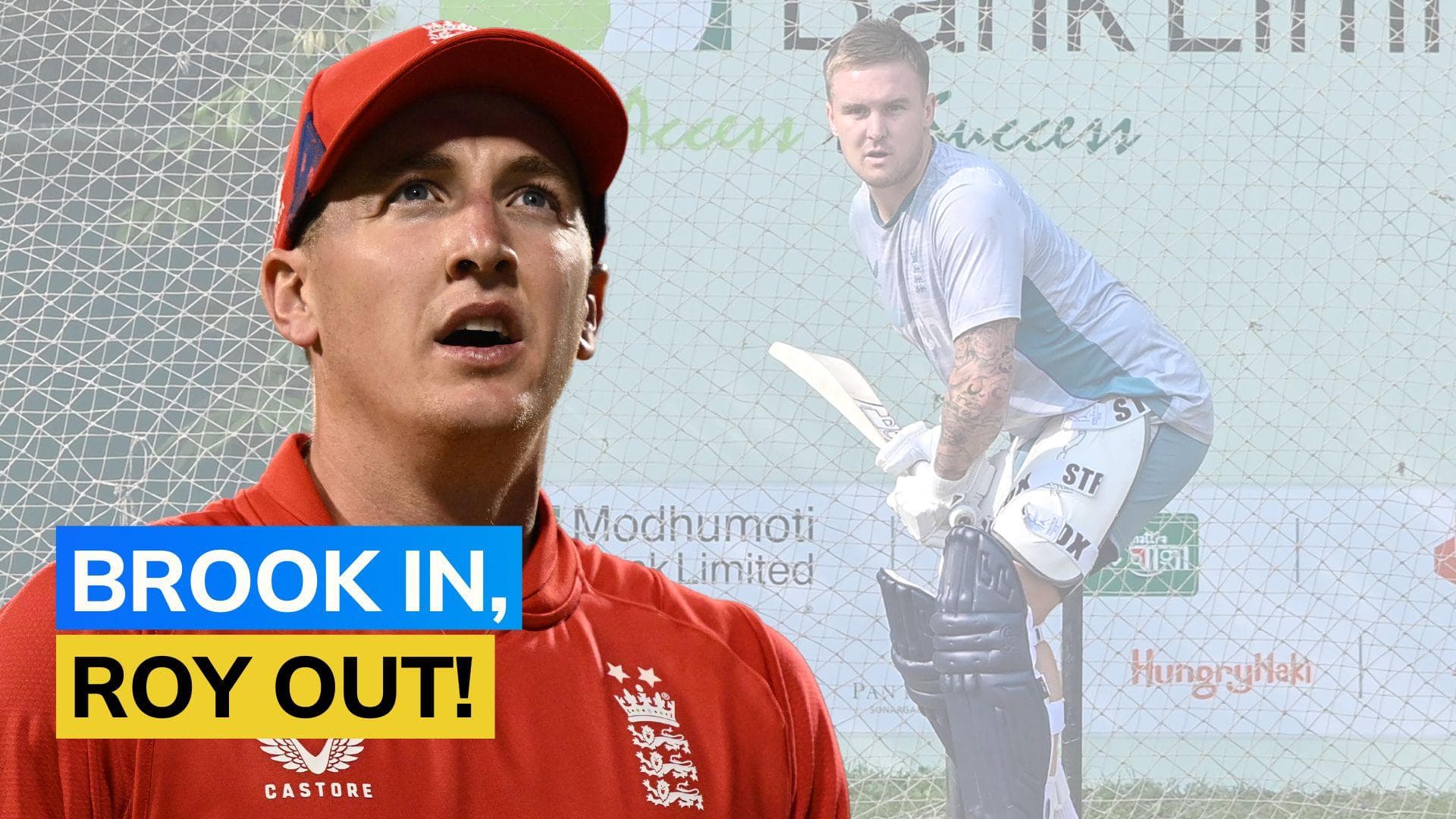 Harry Brook replaces Jason Roy as England make late change to ODI World Cup 2023 squad