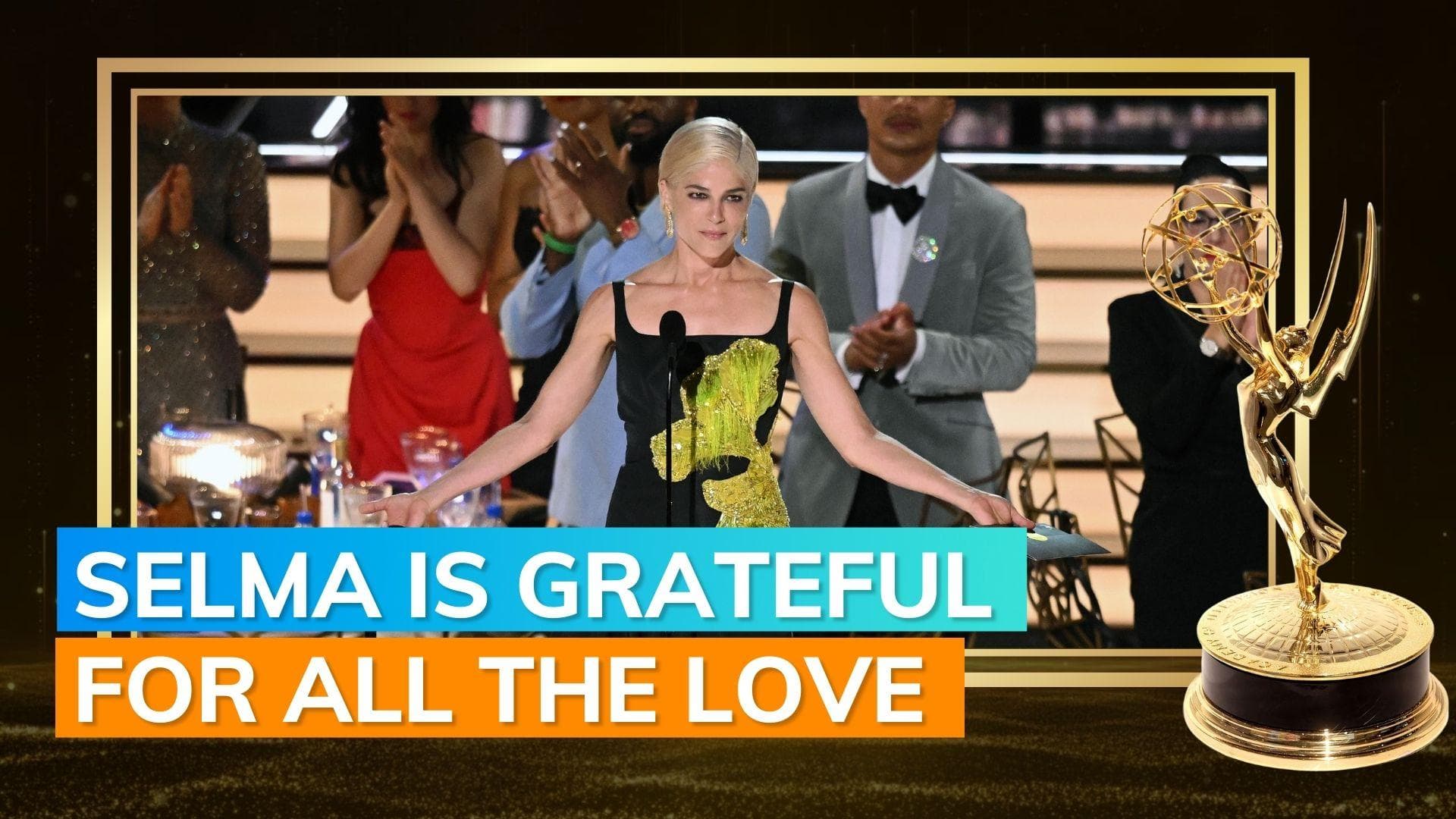 Emmy Awards 2022: Selma Blair gets teary-eyed as she receives a standing ovation