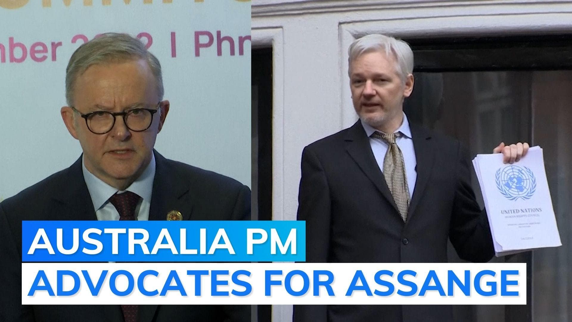 Australia steps up calls for US to drop charges against Julian Assange
