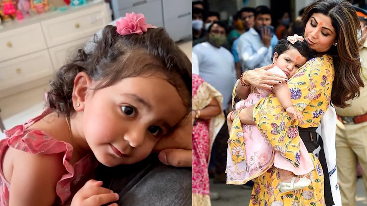  Shilpa Shetty's daughter Samisha's adorable video will make your day 