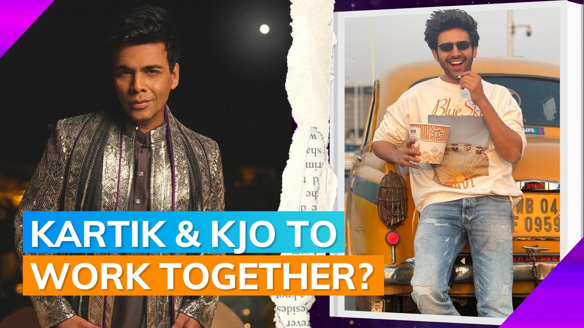 Kartik Aaryan and Karan Johar spotted at same building, fans wonder if they have buried hatchet