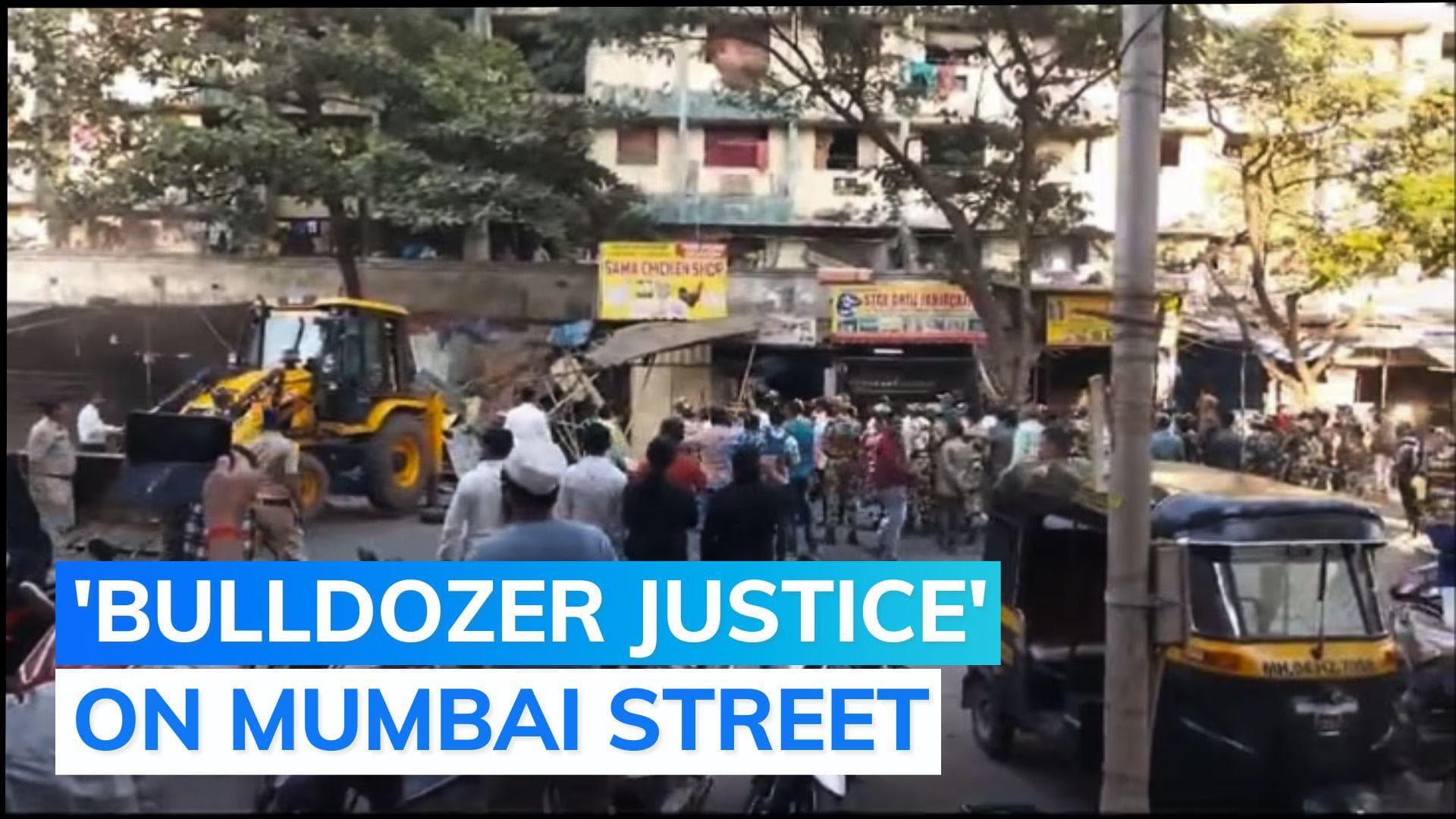 Mira road violence: Mumbai police go UP way, bulldozers run down 'illegal' properties of accused  