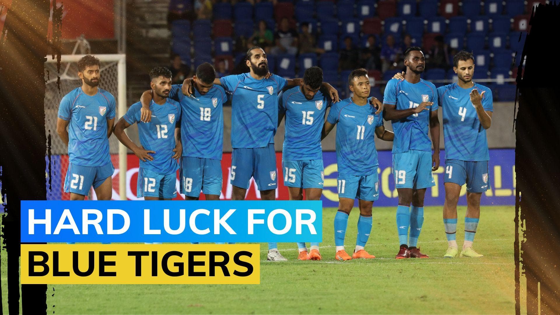 King's Cup: India fail to book final berth after defeat to Iraq on penalties | India vs Iraq | Football