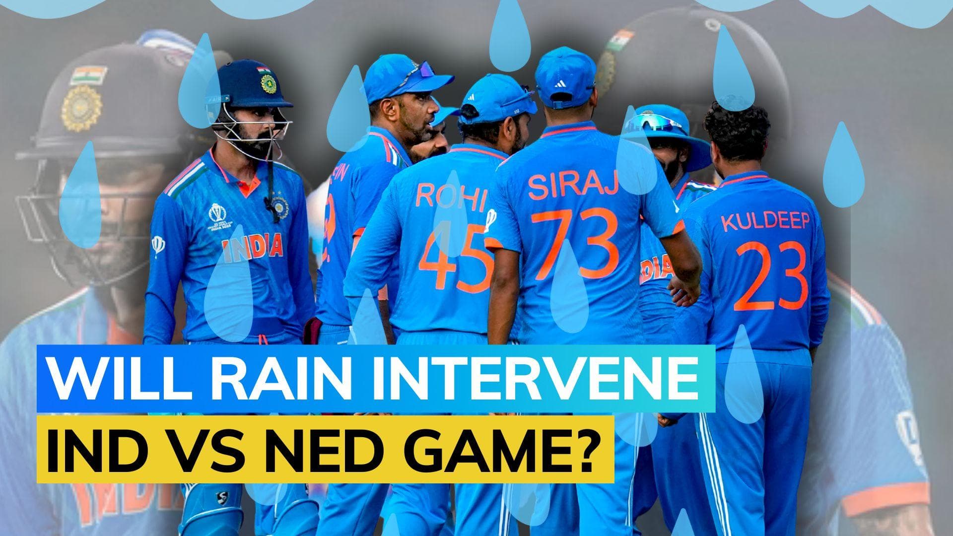 Bengaluru weather forecast on Sunday | Will it rain in India vs Netherlands World Cup match? | IND vs NED