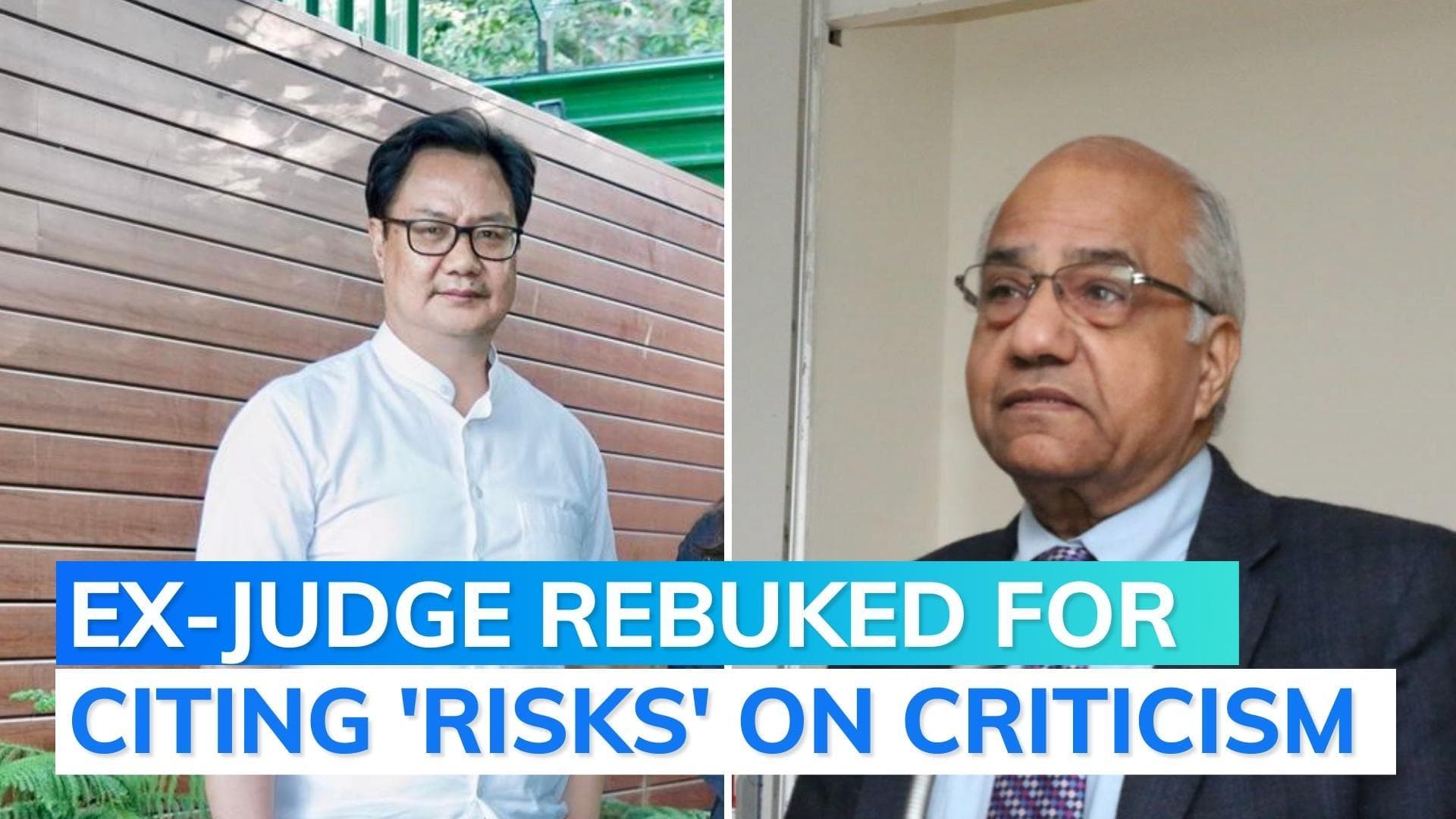 Justice Srikrishna's comments on 'risks' involved in criticising PM draws Union Law Minister's ire 