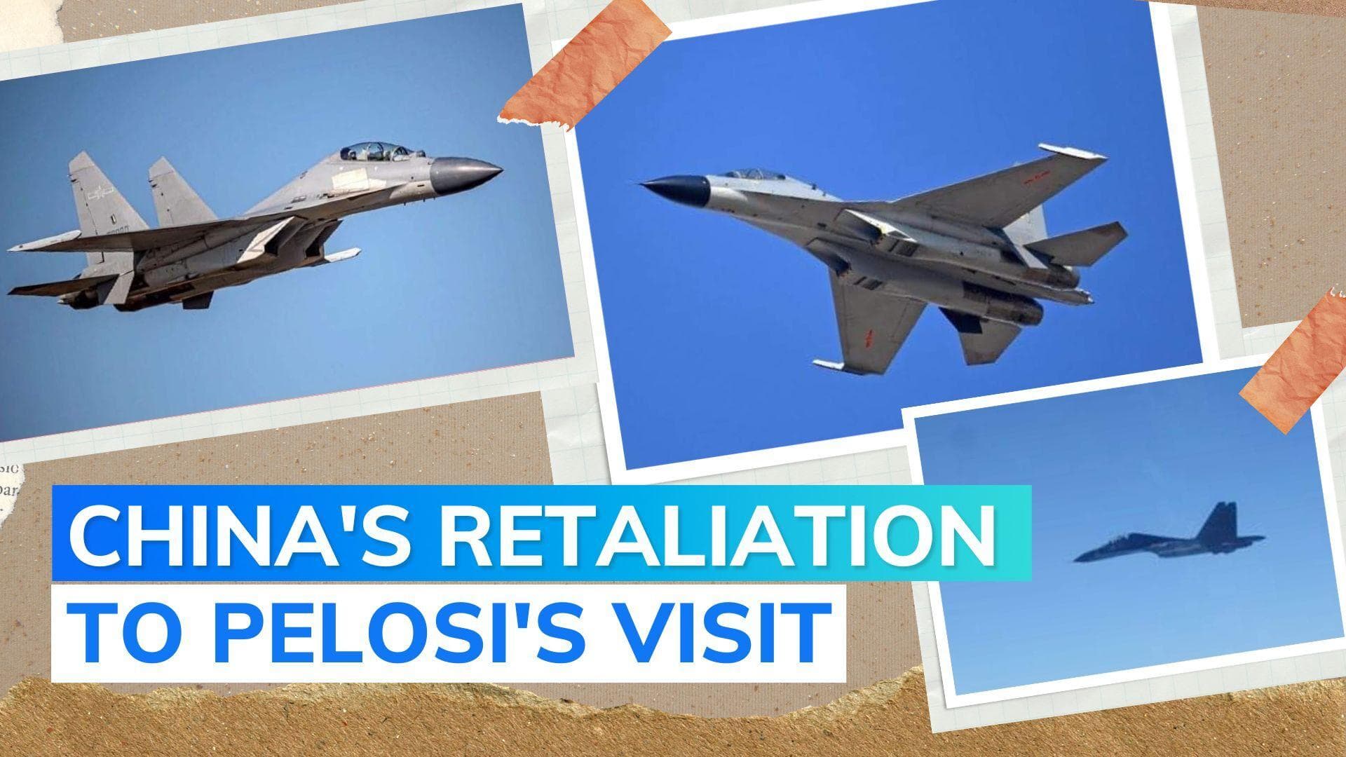 27 Chinese warplanes enter Taiwan's air defence zone after Nancy Pelosi's trip